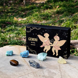 Gemini Zodiac Crystals Gift Set