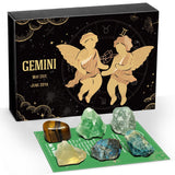 Gemini Zodiac Crystals Gift Set