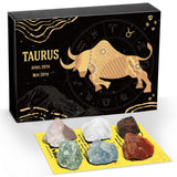 Taurus Zodiac Crystals Gift Set