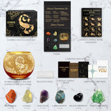 Scorpio Zodiac Crystals & Candle Holder Gift Set