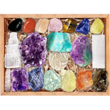 Aovila Healing Crystals and Chakra Stones Kit For Beginners