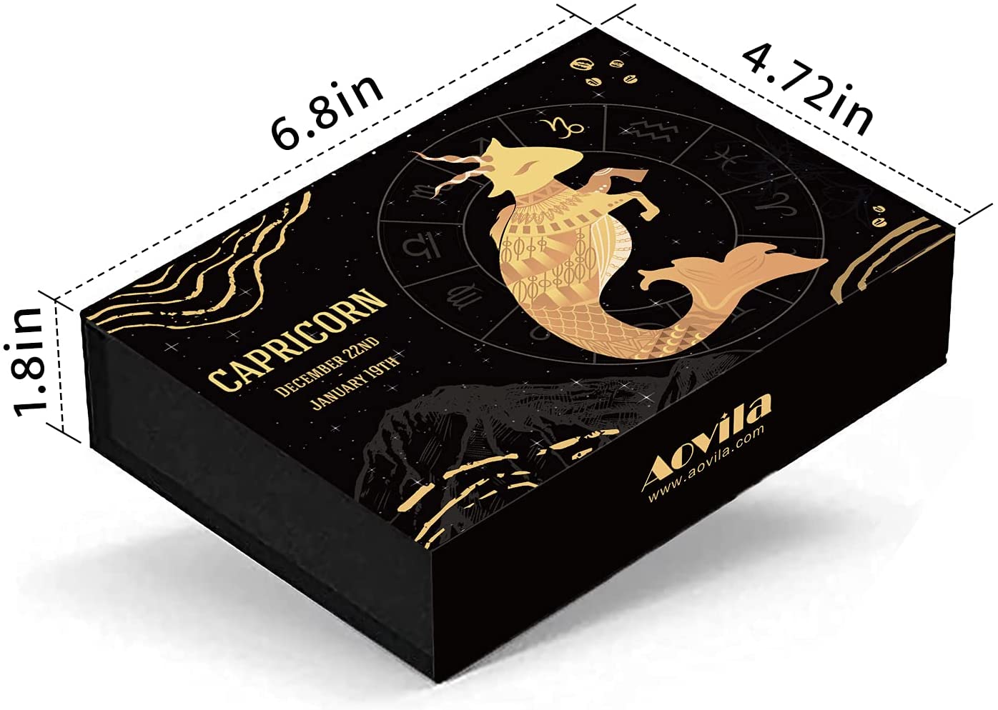 Capricorn Zodiac Crystals Gift Set