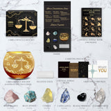 Libra Zodiac Crystals & Candle Holder Gift Set