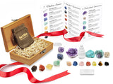Aovila Healing Crystals and Chakra Stones Kit For Beginners