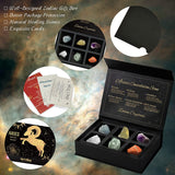 Aries Zodiac Crystals Gift Set