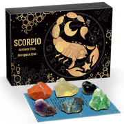 Scorpio Zodiac Crystals Gift Set