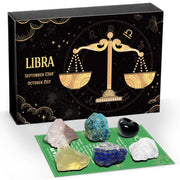 Libra Zodiac Crystals Gift Set