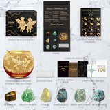 Gemini Zodiac Crystals & Candle Holder Gift Set