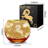 Aries Zodiac Candle Holder Votive Candle Holder