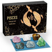 Pisces Zodiac Crystals Gift Set