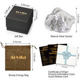 AOVILA Natural Clear Quartz Raw Crystals 1.6-2"