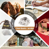 AOVILA Natural Clear Quartz Raw Crystals 1.6-2"