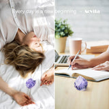 AOVILA Natural Amethyst Raw Crystals 1.6-2"