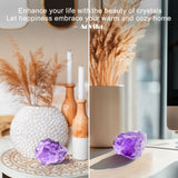 AOVILA Natural Amethyst Raw Crystals 1.6-2"