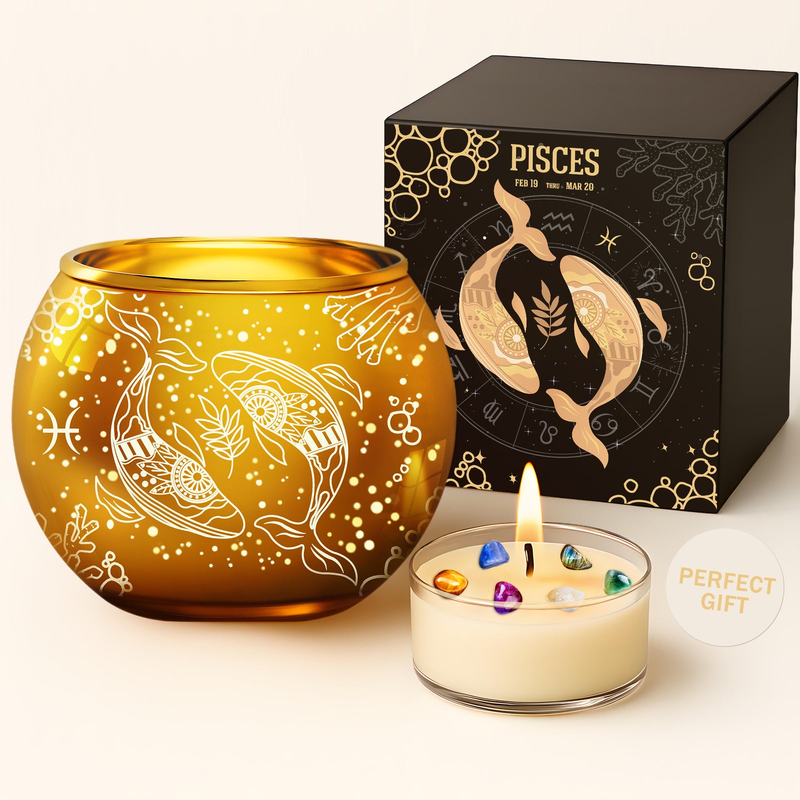 Pisces Candles