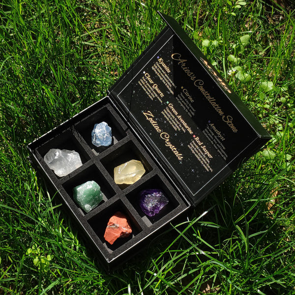 Aovila Crystals - Aries Birthstones | Zodiac Crystals Gift Set – AOVILA