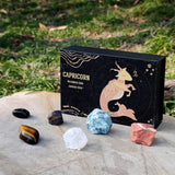 Capricorn Zodiac Crystals Gift Set