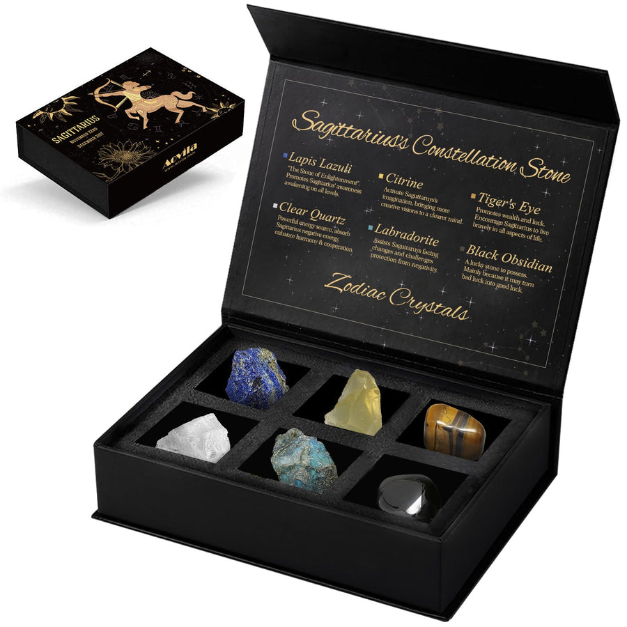 Zodiac Crystals Gift Set