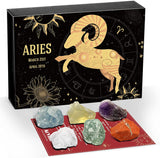 Aries Zodiac Crystals Gift Set